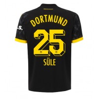 Dres Borussia Dortmund Niklas Sule #25 Preč 2023-24 Krátky Rukáv